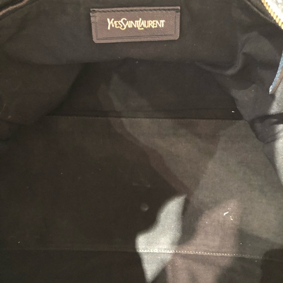 Yes St Laurent navy shoulder bag - Picture 2 of 4